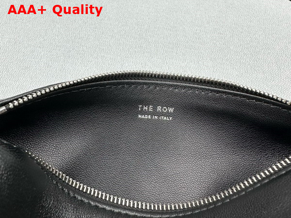 The Row 90s Bag in Black Nappa Leather Replica