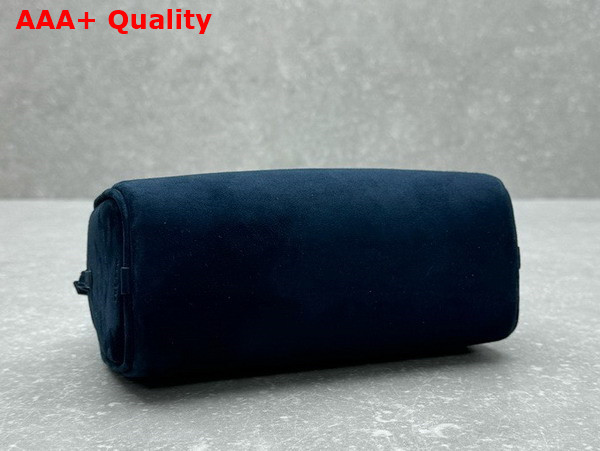 The Row 90s Bag in Blue Nubuck Leather Replica