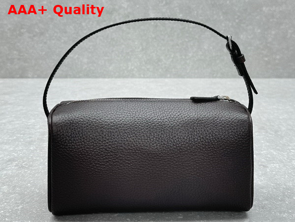 The Row 90s Bag in Chocolate Grained Calfskin Replica