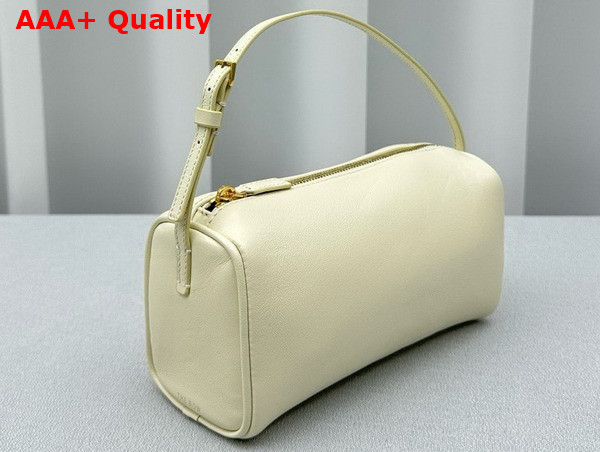 The Row 90s Bag in Ivory Nappa Leather Replica