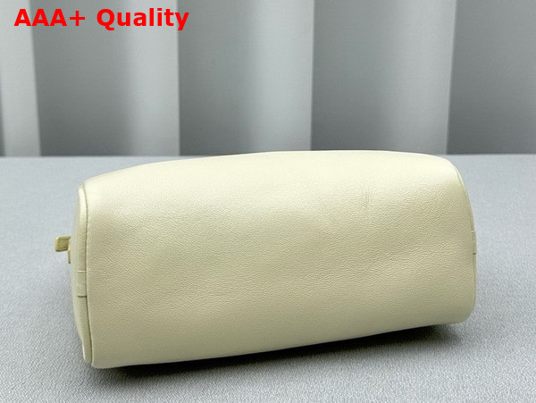 The Row 90s Bag in Ivory Nappa Leather Replica