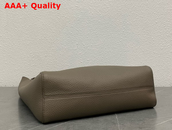The Row Blake Hobo Bag in Elephant Grained Calfskin Leather Replica