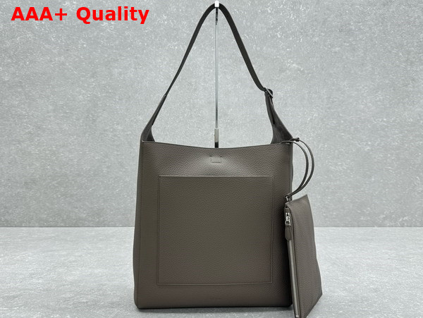 The Row Blake Hobo in Acajou Leather Replica