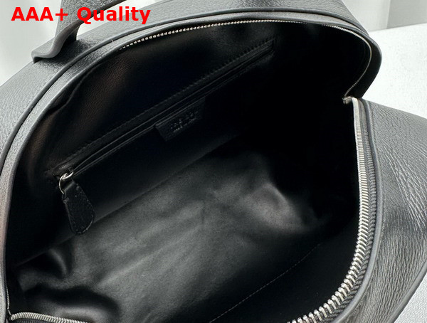 The Row Bowling Bag Two in Black Leather Replica