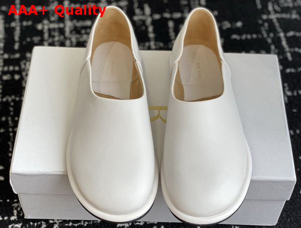 The Row Canal Slip On in Leather Replica