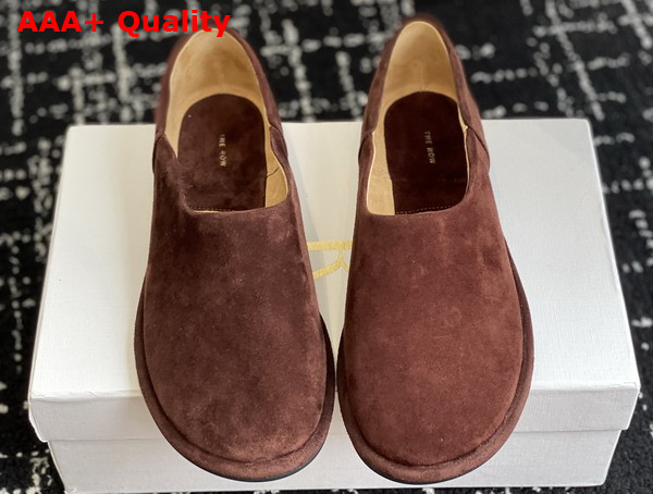 The Row Canal Slip On in Suede Replica