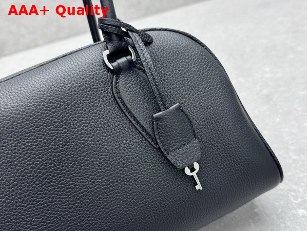 The Row EW India Bag in Black Leather Replica