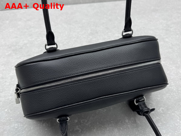 The Row EW India Bag in Black Leather Replica