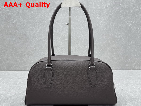 The Row EW India Bag in Deep Brown Leather Replica