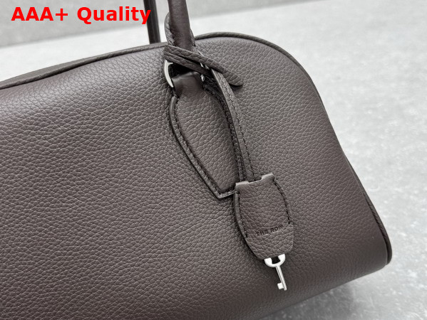 The Row EW India Bag in Deep Brown Leather Replica
