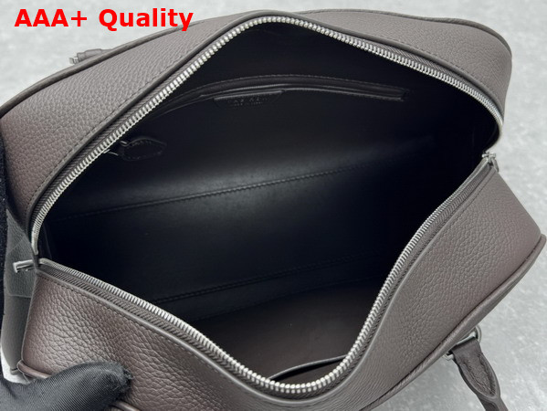 The Row EW India Bag in Deep Brown Leather Replica