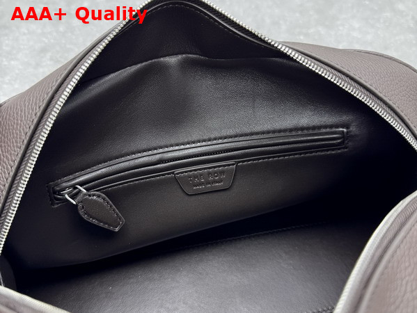 The Row EW India Bag in Deep Brown Leather Replica