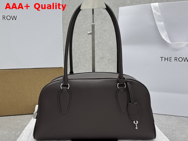 The Row EW India Bag in Deep Brown Leather Replica