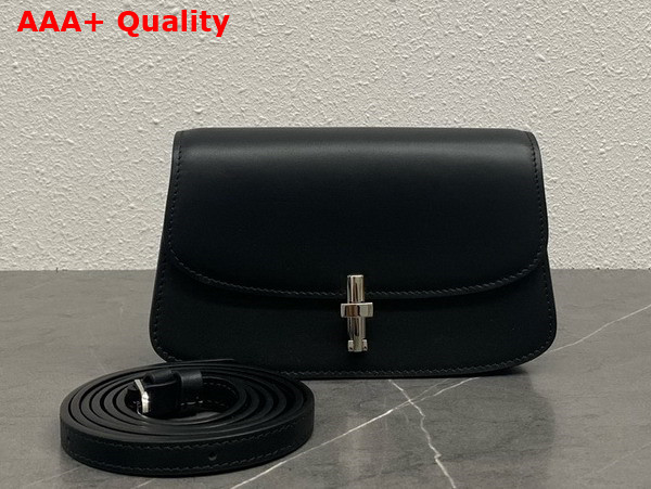 The Row EW Sofia Bag in Black Leather Replica