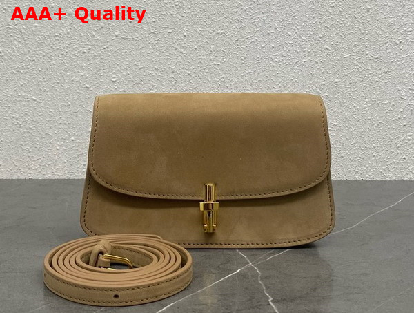 The Row EW Sofia Bag in Tan Suede Leather Replica