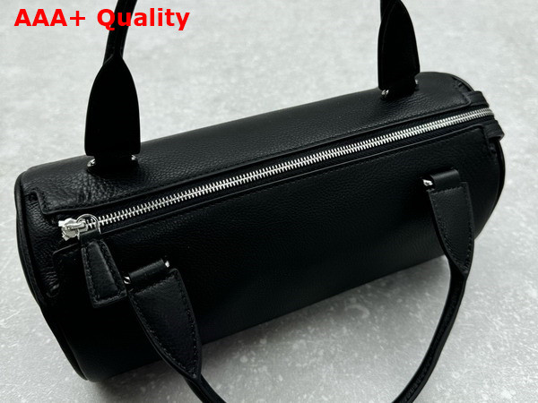 The Row Edith Bag in Black Leather Replica