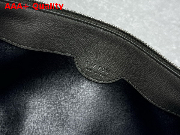 The Row Edith Bag in Grey Leather Replica