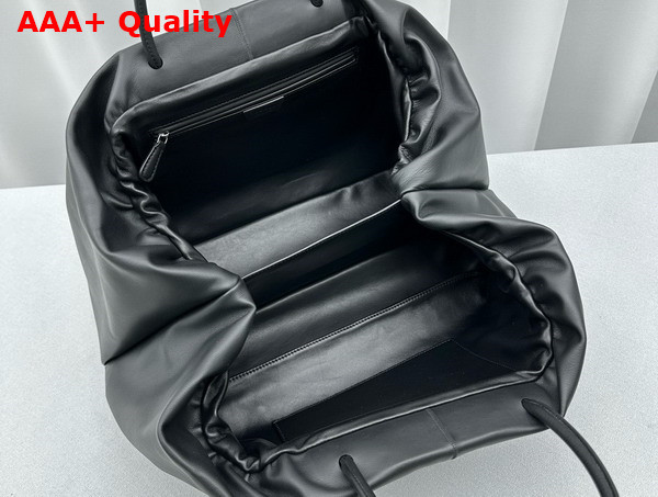 The Row Elio Bourse Bag in Black Nappa Leather Replica