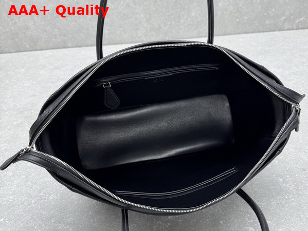 The Row Ewa Handbag in Black Leather Replica