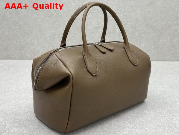 The Row Faye Bag in Dark Brown Calfskin Leather Replica