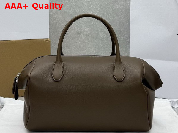 The Row Faye Bag in Dark Brown Calfskin Leather Replica