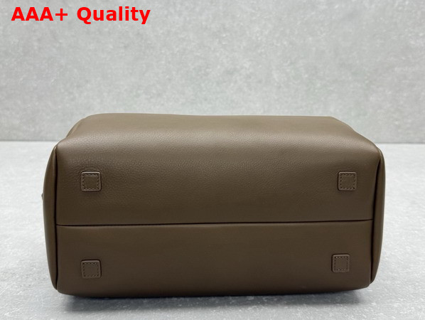 The Row Faye Bag in Dark Brown Calfskin Leather Replica