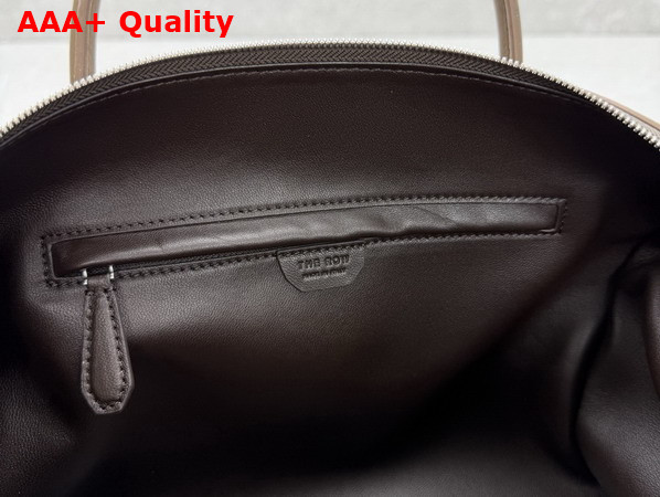 The Row Faye Bag in Dark Brown Calfskin Leather Replica