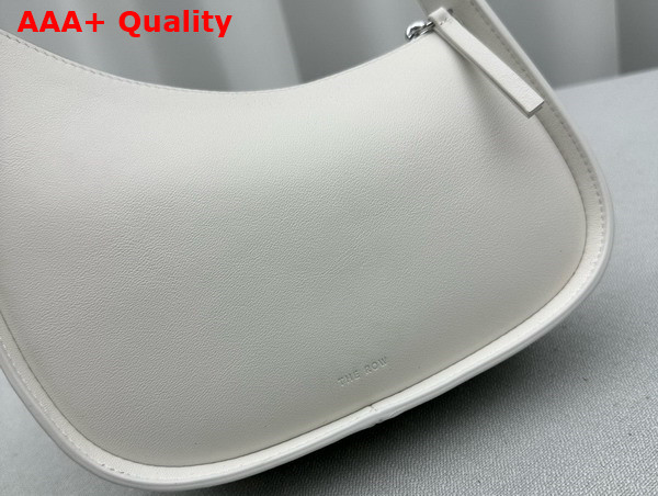 The Row Half Moon Bag in Ivory Leather Replica