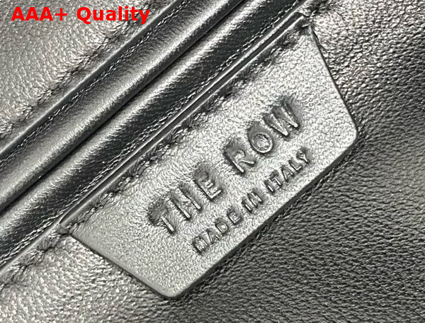 The Row Henri Bag in Black Leather Replica