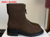 The Row Hike Boot Moka Structured Calfskin Suede Replica