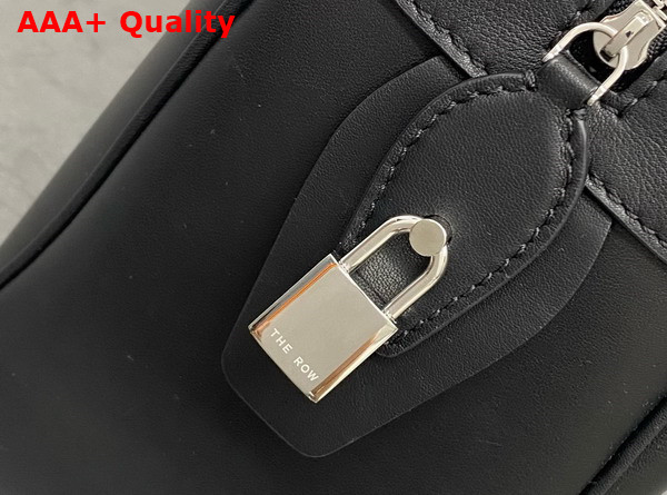 The Row India 12 00 Bag in Black Leather Replica