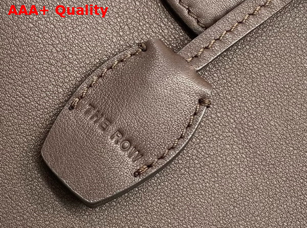 The Row India 12 00 Bag in Chestnut Leather Replica