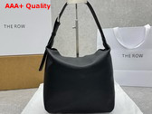 The Row Isa Bag in Black Leather Replica