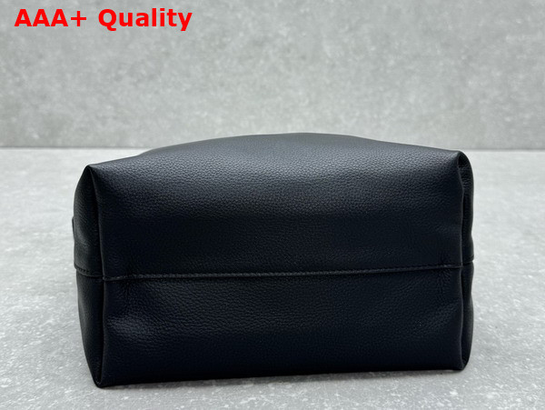 The Row Isa Bag in Black Leather Replica