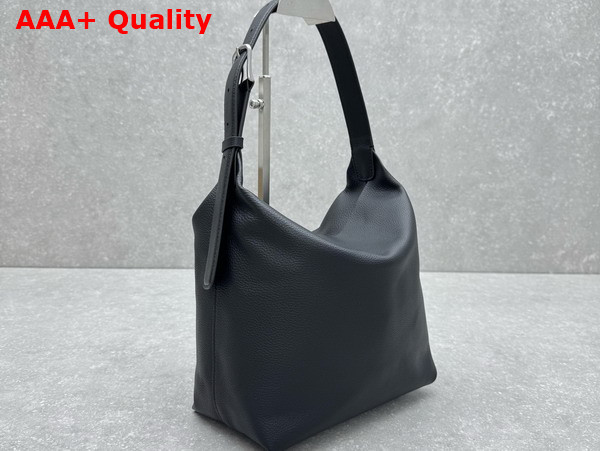 The Row Isa Bag in Black Leather Replica