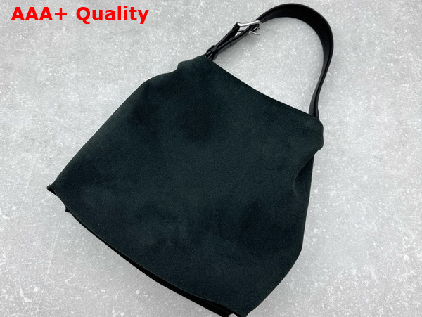 The Row Isa Bag in Black Leather Replica