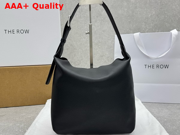 The Row Isa Bag in Black Leather Replica