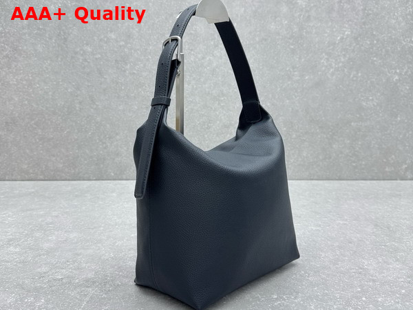 The Row Isa Bag in Midnight Blue Leather Replica