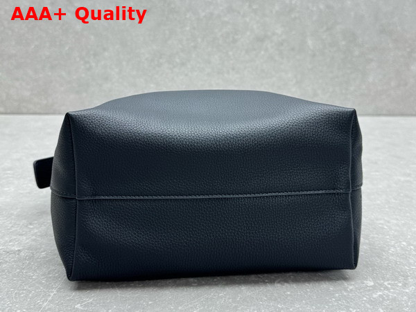 The Row Isa Bag in Midnight Blue Leather Replica