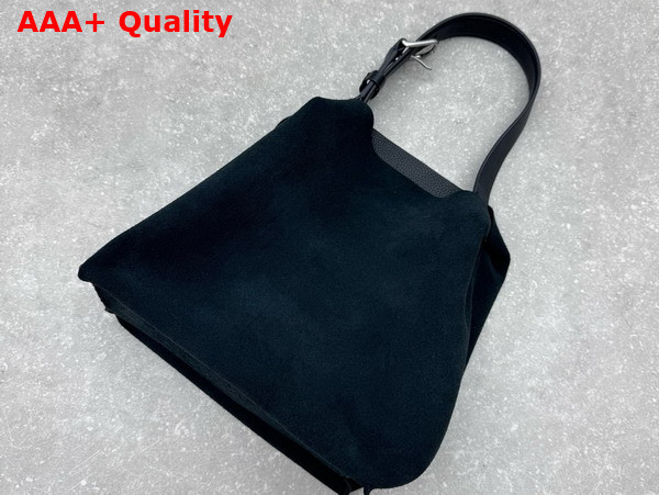 The Row Isa Bag in Midnight Blue Leather Replica