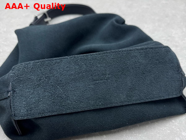 The Row Isa Bag in Midnight Blue Leather Replica