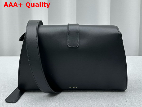 The Row Isla Bag in Black Smooth Calfskin Leather Replica