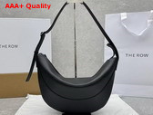 The Row Jouve Bag in Black Leather Replica
