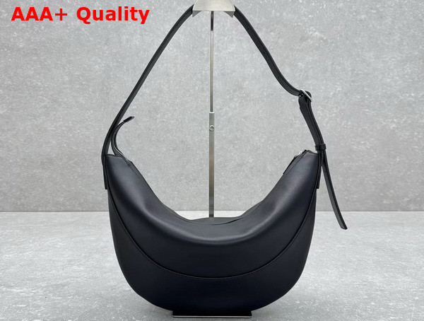 The Row Jouve Bag in Black Leather Replica