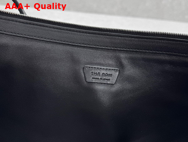 The Row Jouve Bag in Black Leather Replica