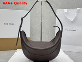 The Row Jouve Bag in Brunette Leather Replica