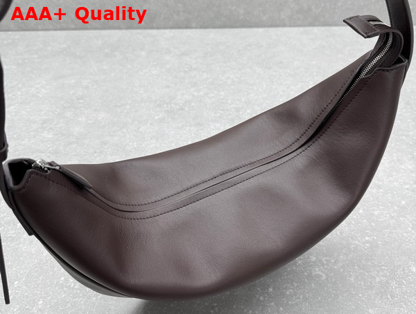 The Row Jouve Bag in Brunette Leather Replica