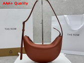 The Row Jouvette Bag in Leather Acero Replica