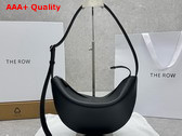 The Row Jouvette Bag in Leather Black Replica