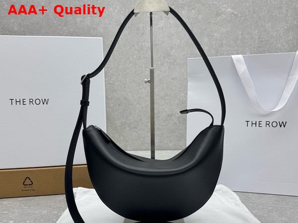 The Row Jouvette Bag in Leather Black Replica